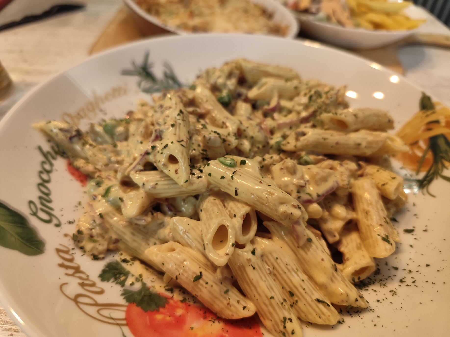 Penne in Sahnesauce